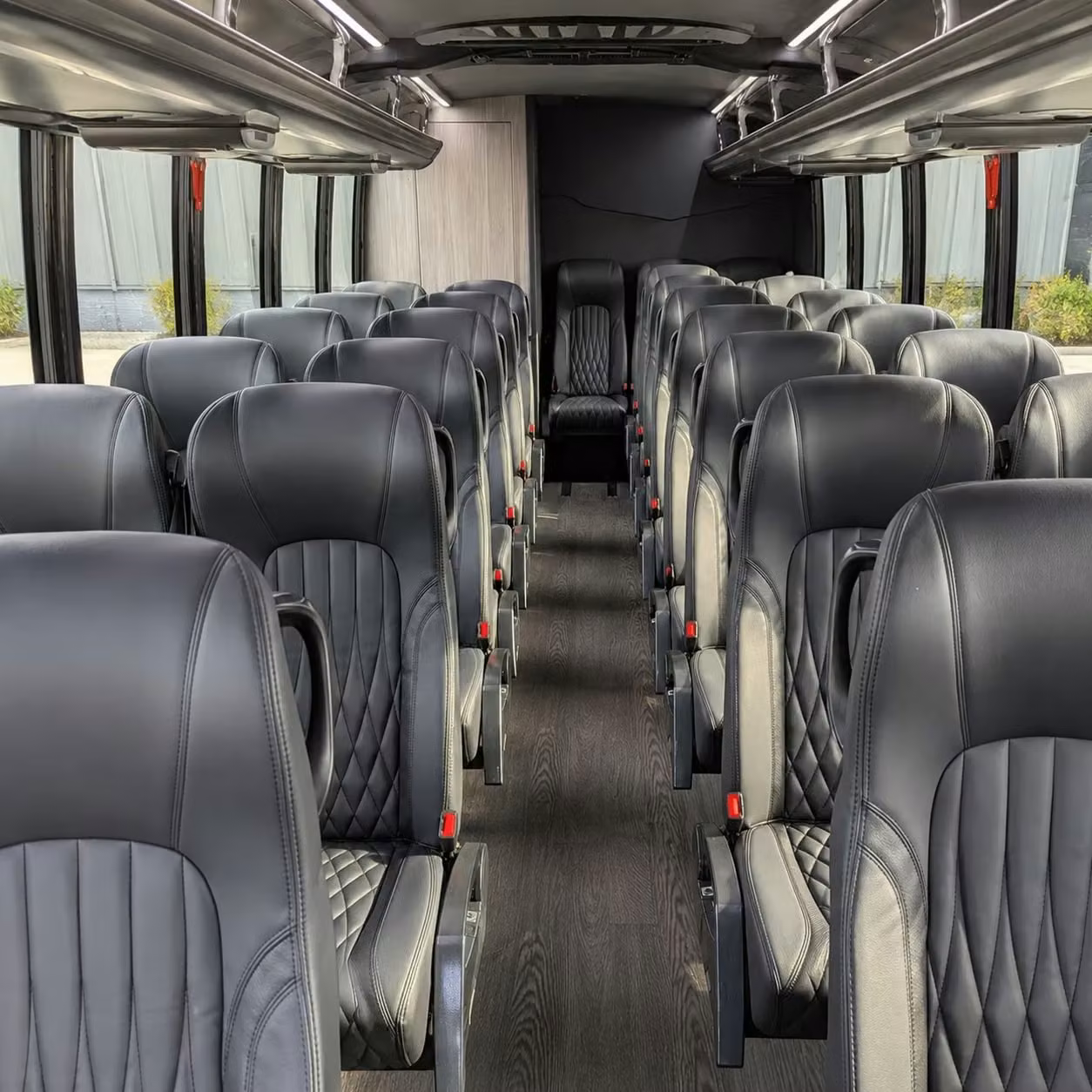 25 passenger minibus interior