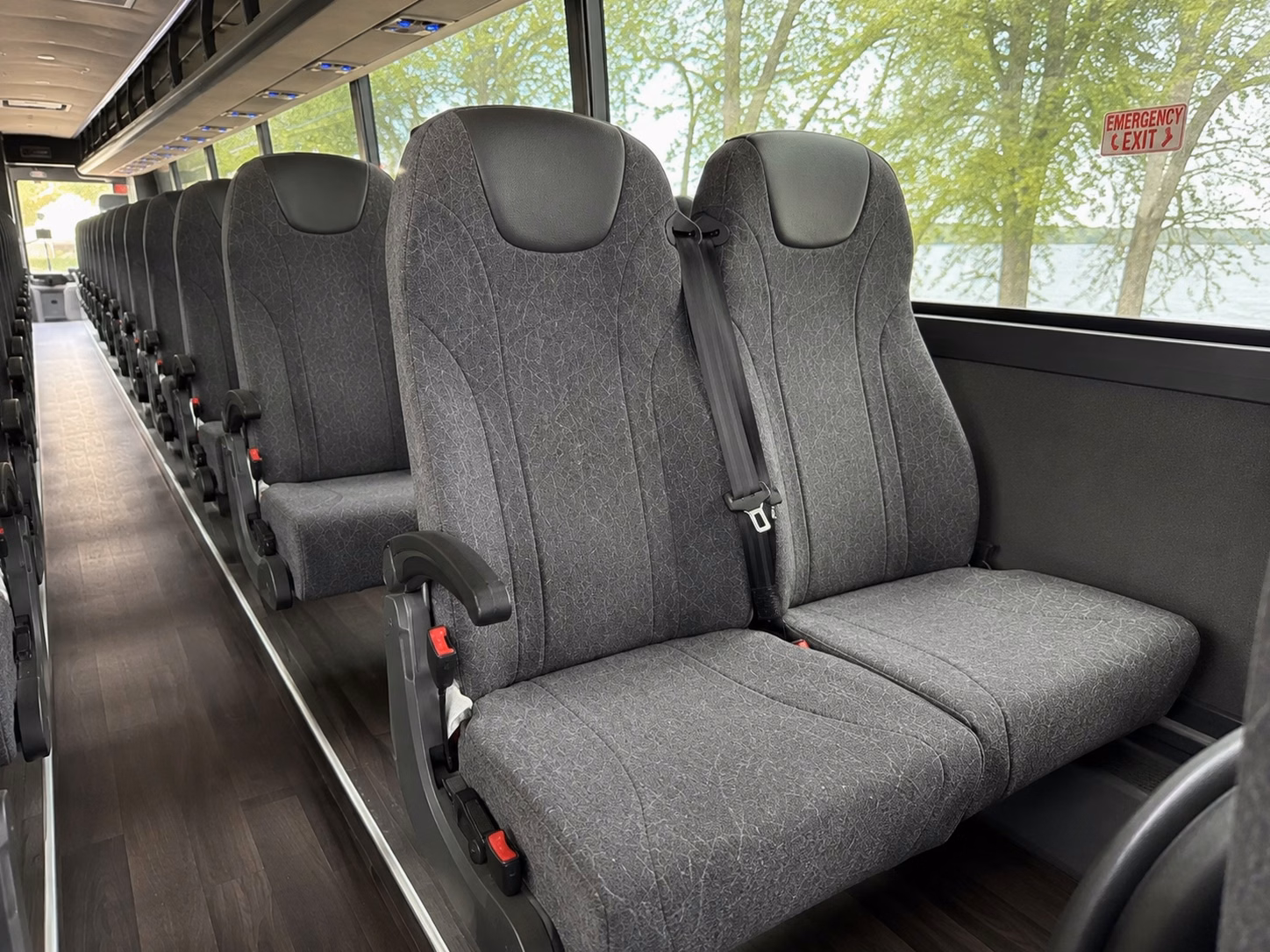 vancouver 56 passenger charter bus rental