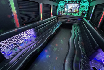 Vancouver Limo Bus Interior